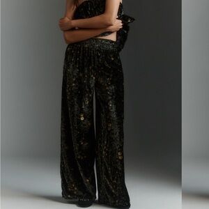 NWT Anthropologie Somerset Velvet Pull-On Pants